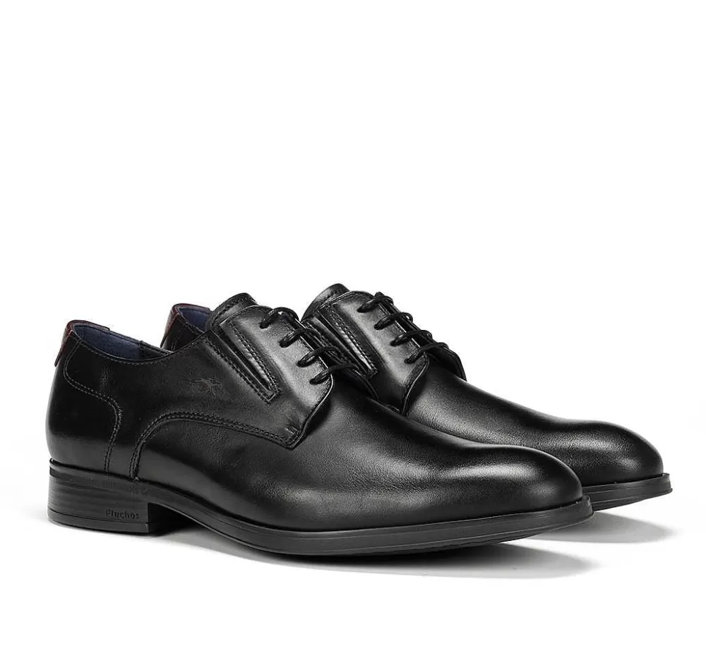 Cordones<Fluchos Asgard F1887 Zapato Negro