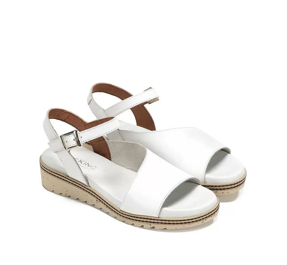 Sandalias<Fluchos Espe D8771 Sandalia Blanca