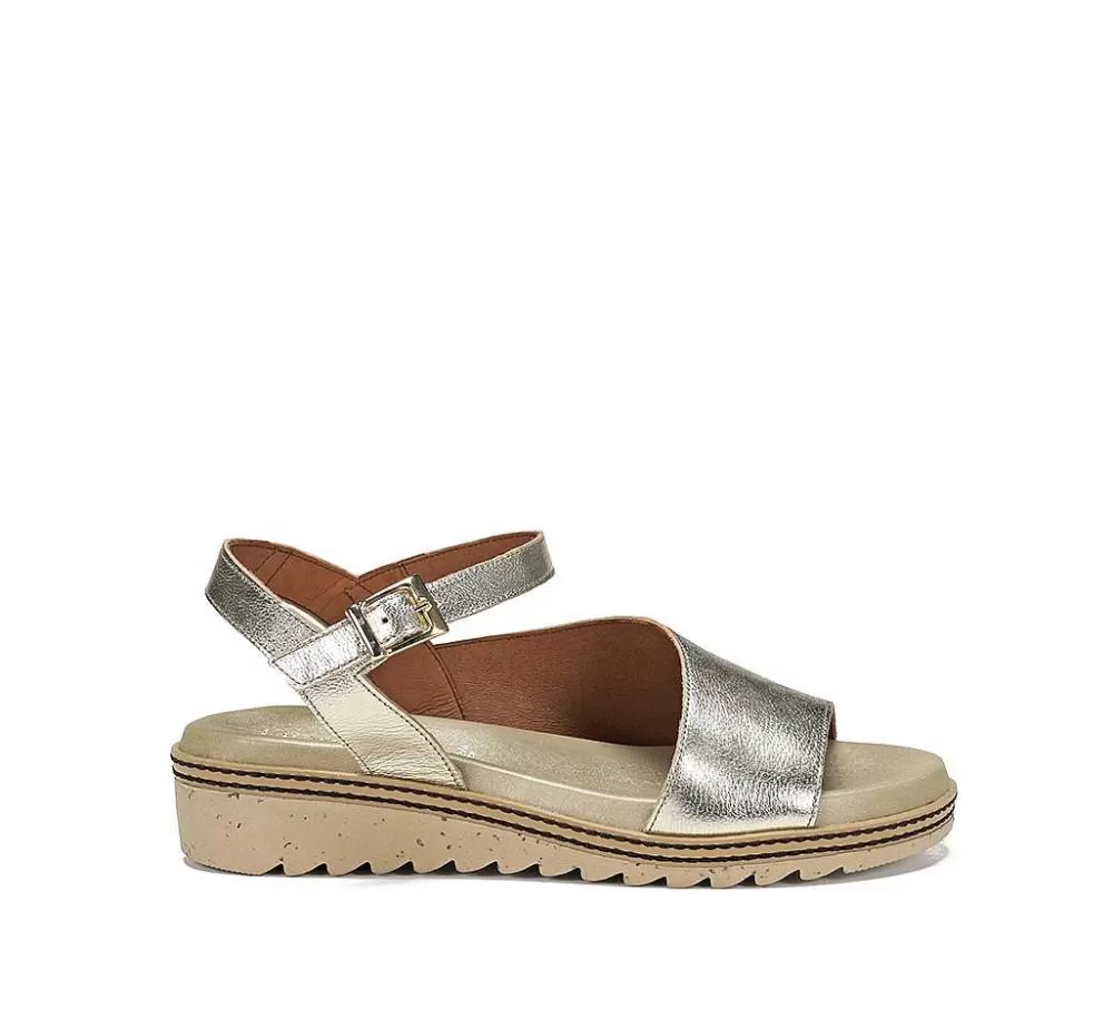 Sandalias<Fluchos Espe D8771 Sandalia Dorada