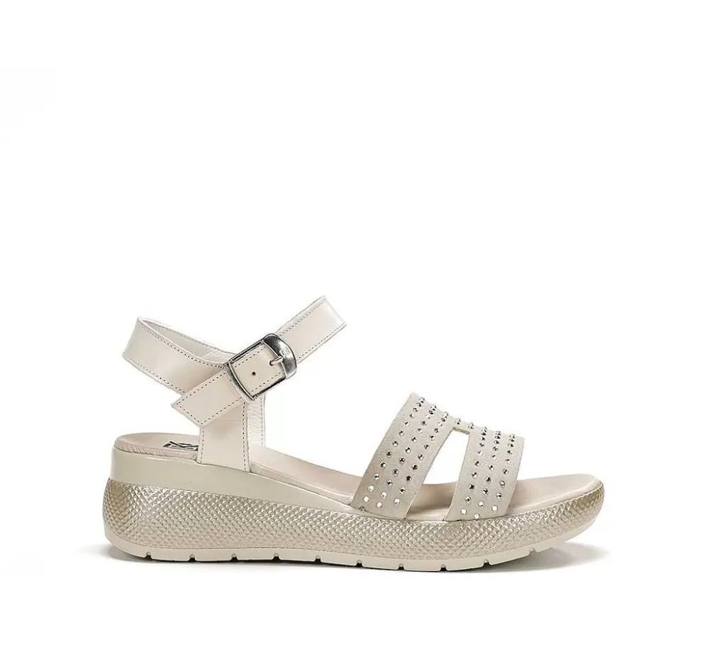 Sandalias<Fluchos Ever D9314 Sandalia Taupe