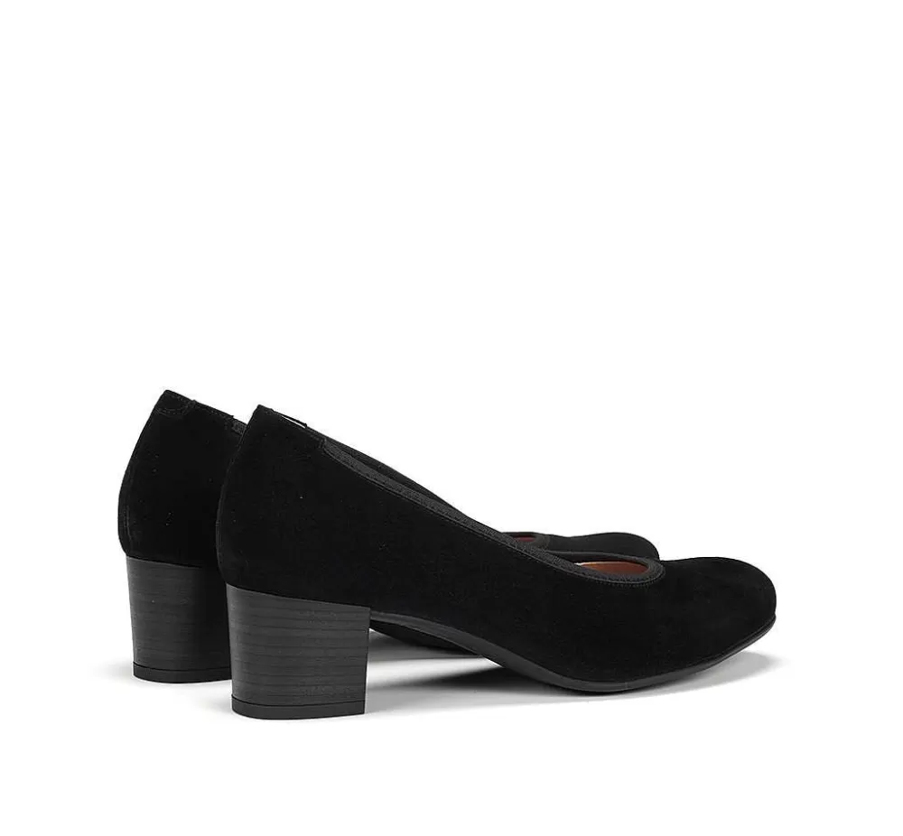Zapatos De Tacon<Fluchos Geminis D8469 Zapato Negro