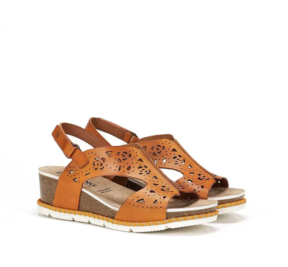 Sandalias<Fluchos Gold D9319 Sandalia Naranja