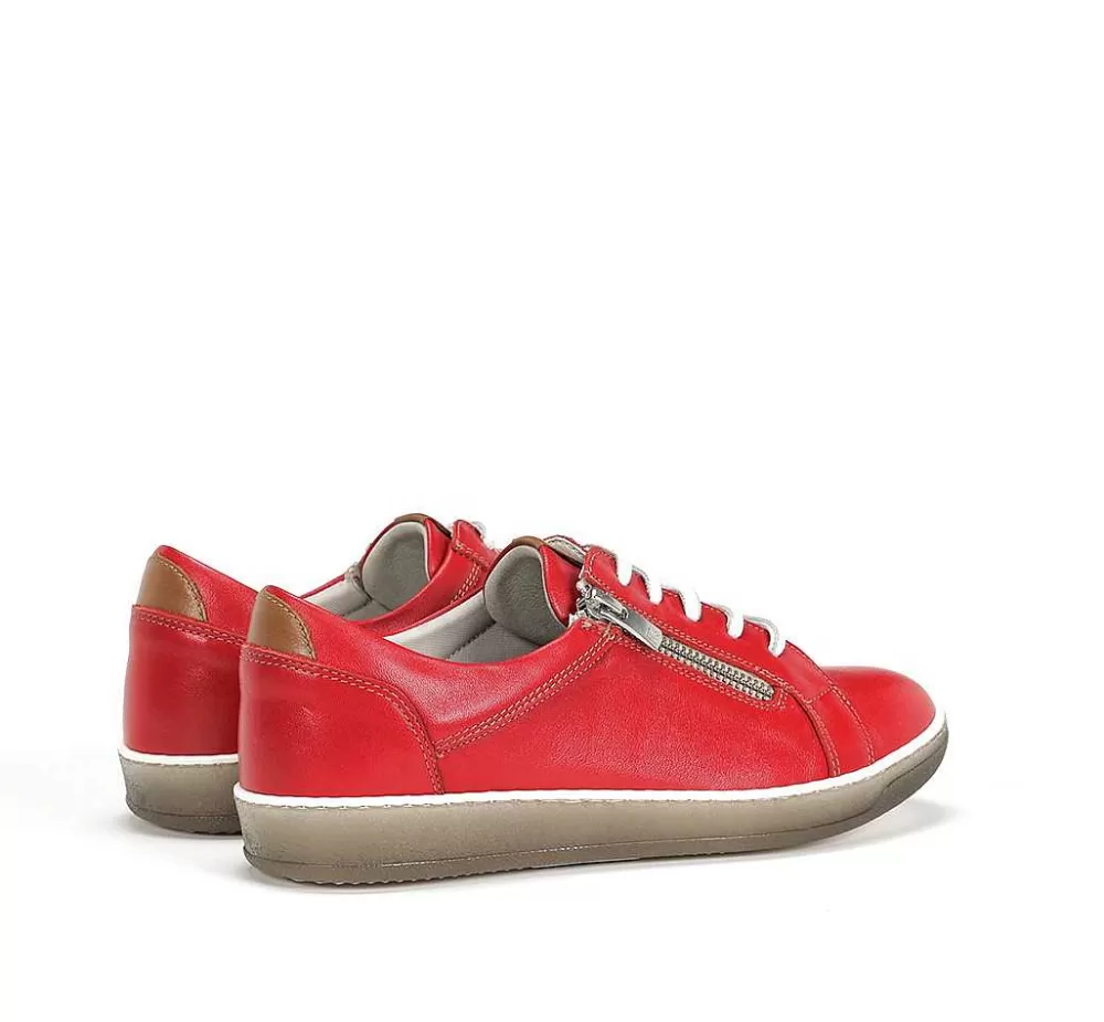 Zapatos Planos<Fluchos Karen D8225 Zapato Rojo