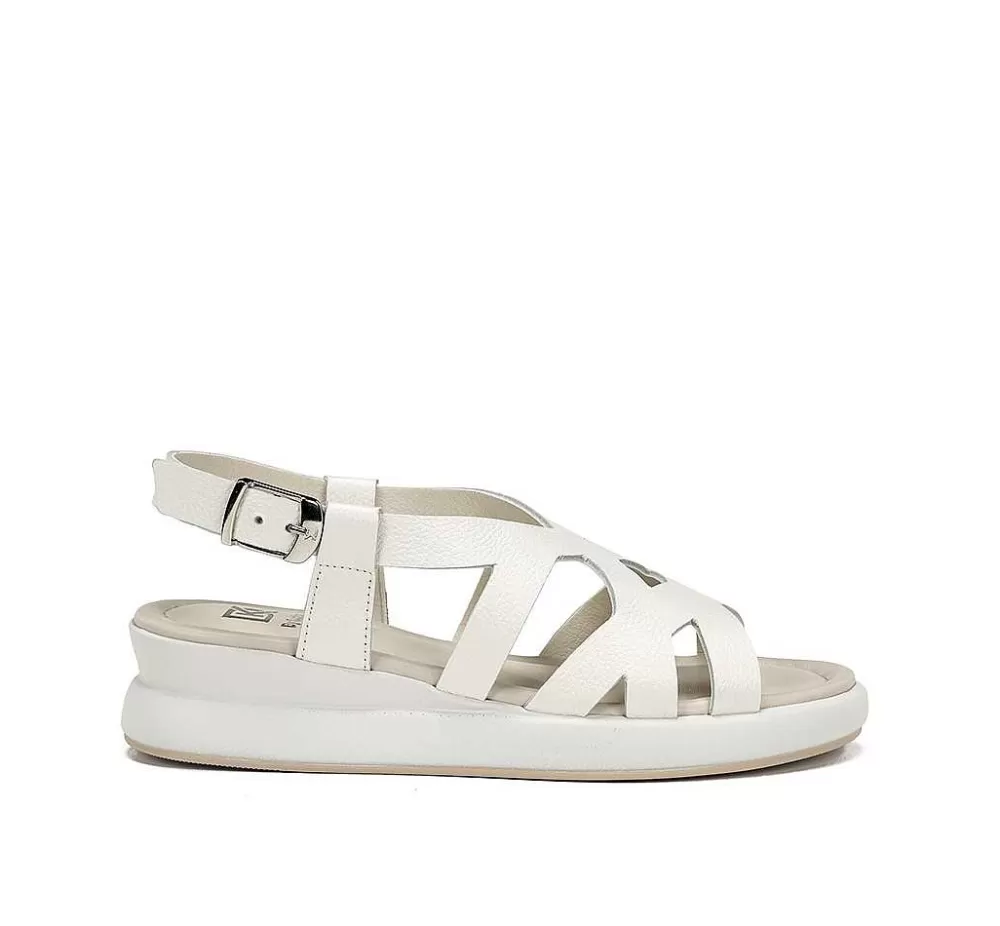 Sandalias<Fluchos Slam D9087 Sandalia Blanca