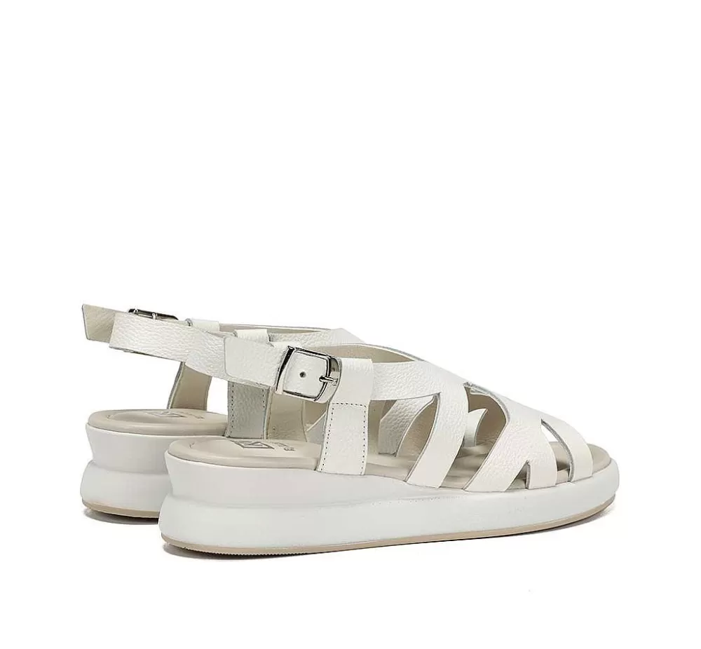 Sandalias<Fluchos Slam D9087 Sandalia Blanca