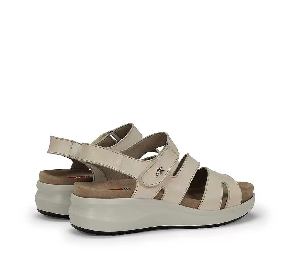 Sandalias<Fluchos Yagon F1478 Sandalia Beige