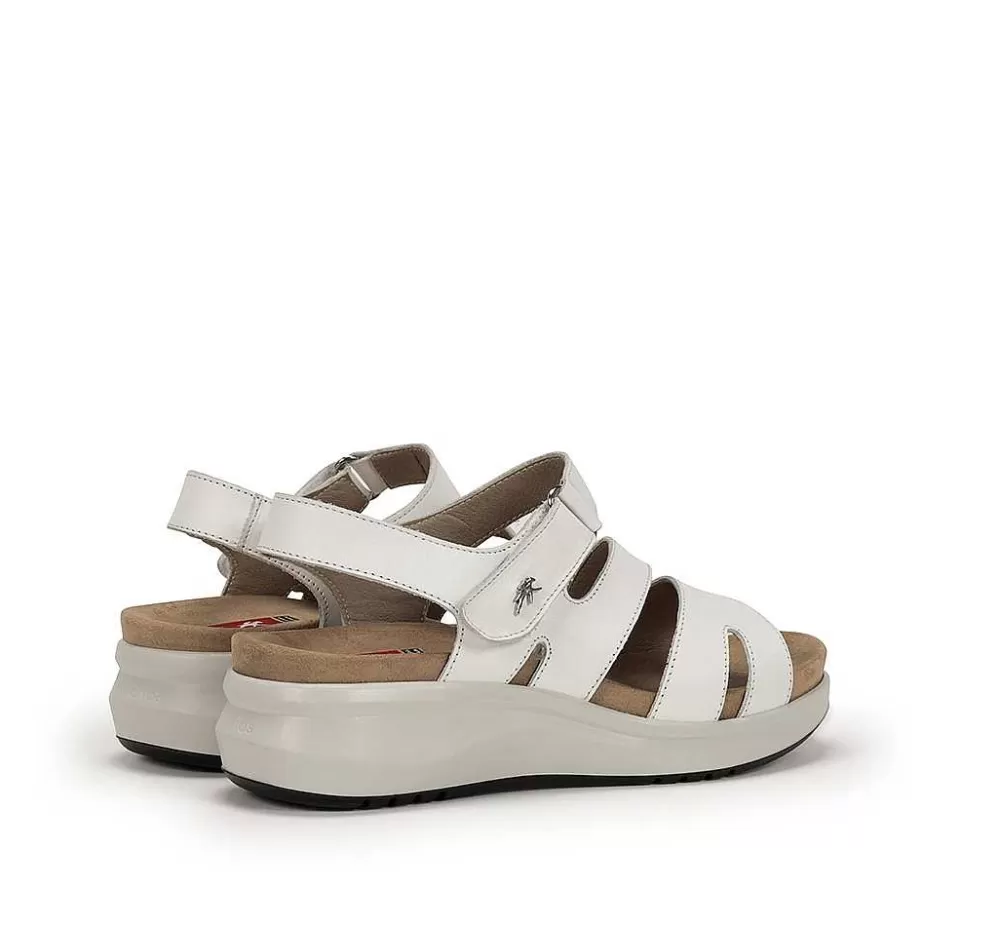 Sandalias<Fluchos Yagon F1478 Sandalia De Cuna Blanca